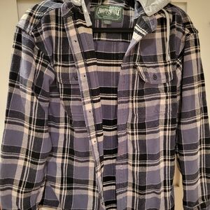 American Eagle Plaid Flannel Shirt